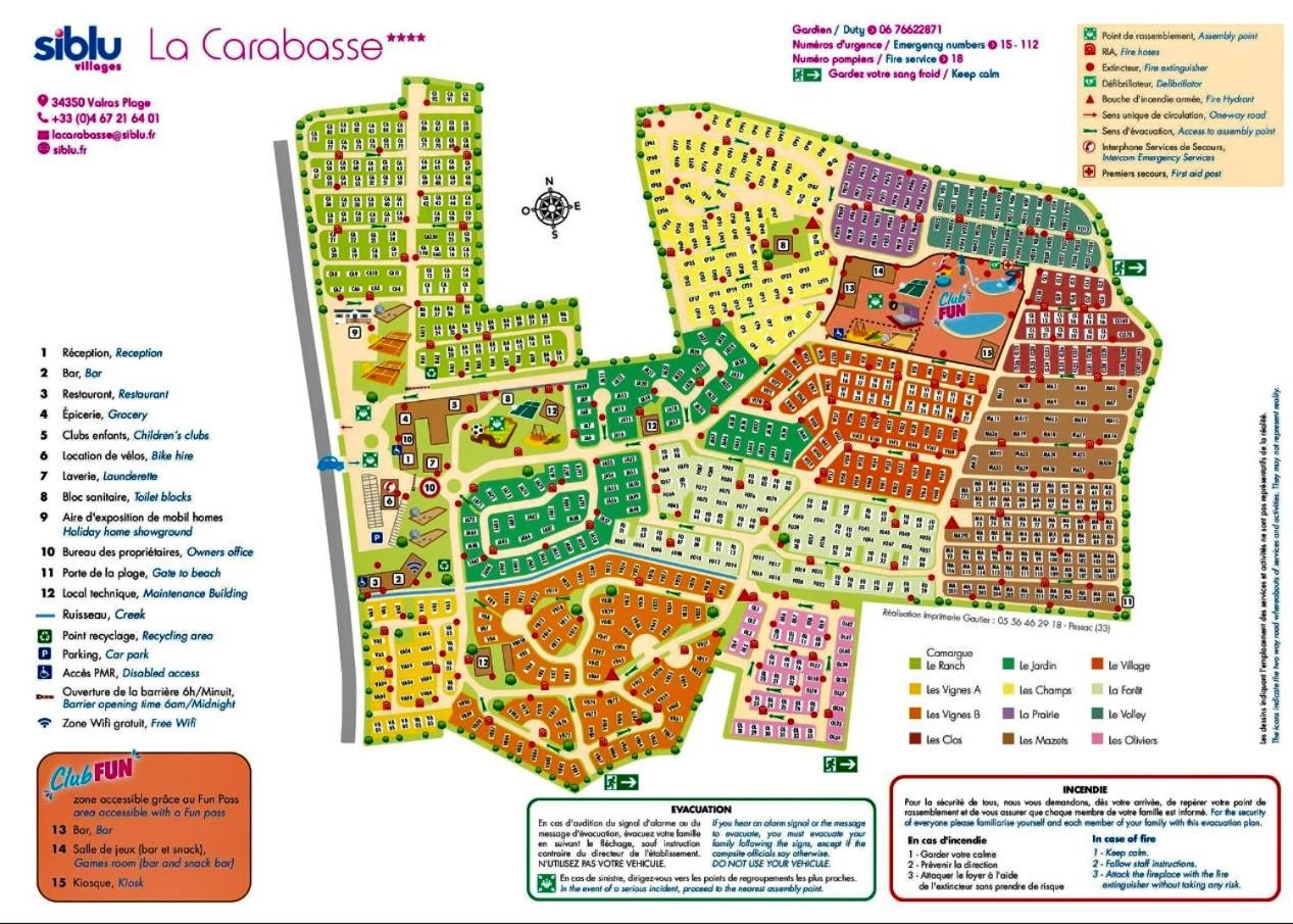 Mobilhome La Carabasse Vias Plage Zewnętrze zdjęcie