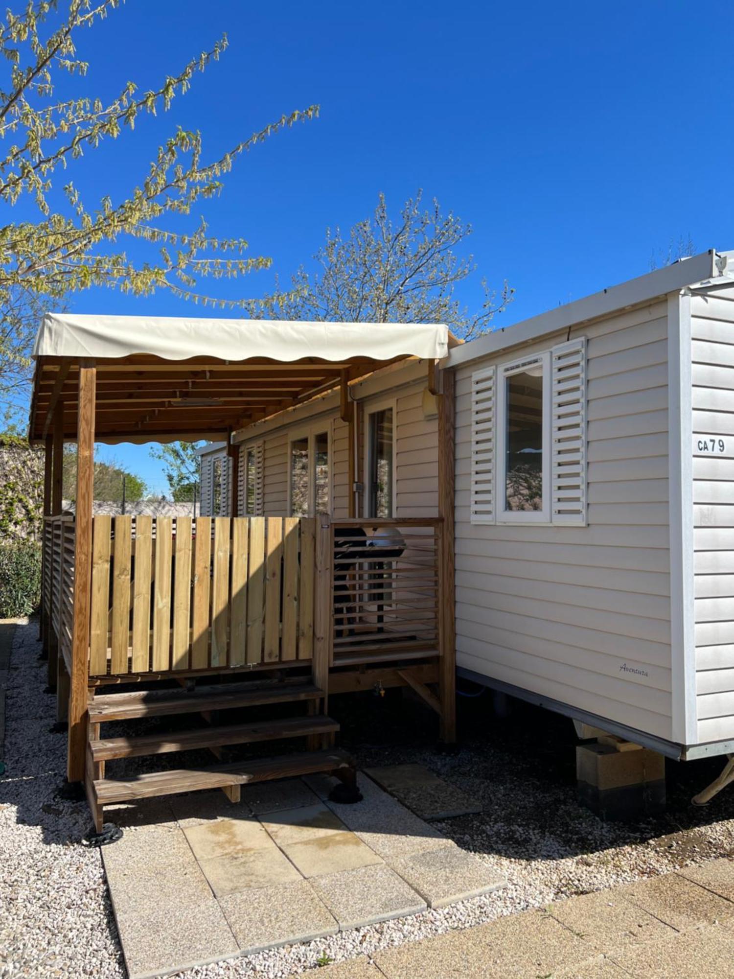 Mobilhome La Carabasse Vias Plage Zewnętrze zdjęcie